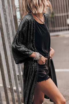 Shine Bright Kimono Duster: Be the Star! ✨