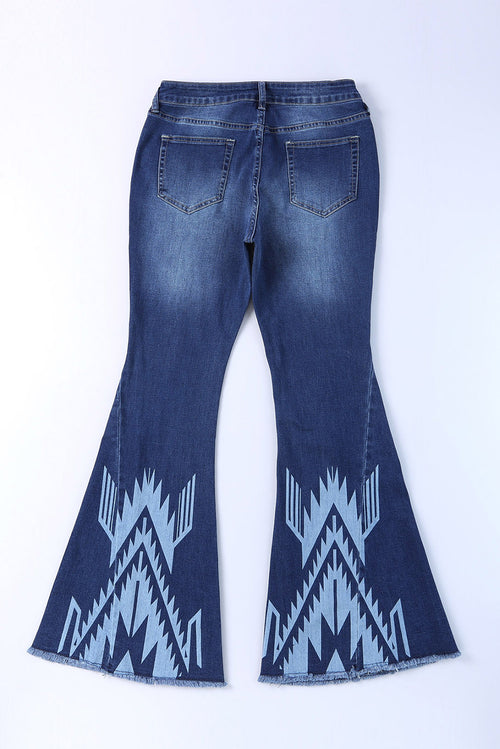 Blue High Rise Flare Jeans: Your Ultimate Style!