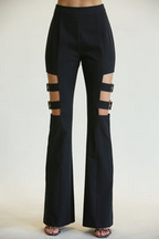 Lola's High-Waisted Belted Bell Bottoms: Style Powerhouse!