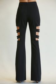 Lola's High-Waisted Belted Bell Bottoms: Style Powerhouse!