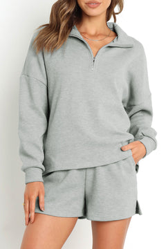 Cloud 9 Chic Zip-Up Lounge Set