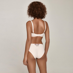 Bisquit Lace Maxi Brief: Natural Beauty Elegance