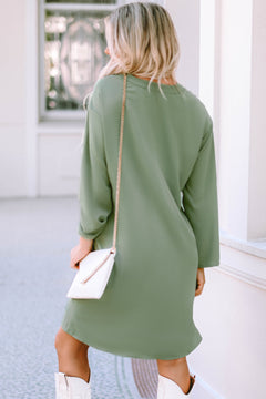 Green Flowy Dress for Effortless Elegance