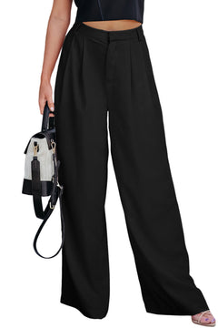 Chic Black Wide Leg Pants: Slay All Day!