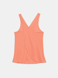 Luxurious Crisscross Scoop Neck Tank by {BrandName}