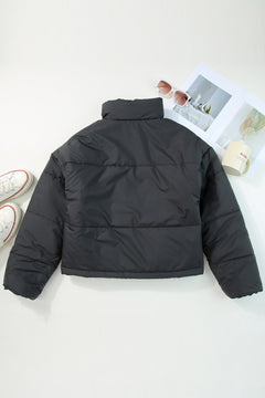 Stay Stylish & Warm with Black Puffer Coat