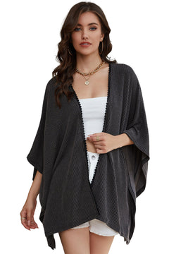 Get Summer Ready with Lace Trim Kimono