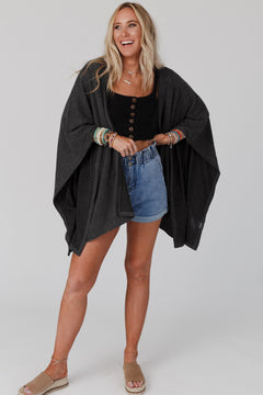 Get Summer Ready with Lace Trim Kimono