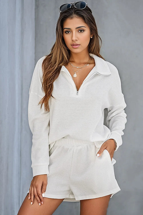 Cloud 9 Chic Zip-Up Lounge Set