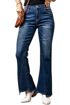 Sky Blue Flare Jeans: Your Style Essential!