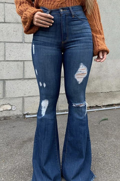 Skylar's Retro Vibes Bell Bottom Jeans 🌟