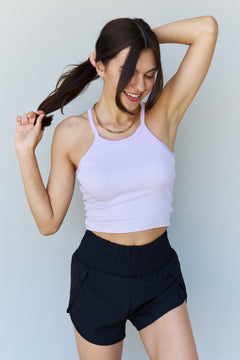 Stay Cool & Chic in Lavender Ribbed Tank