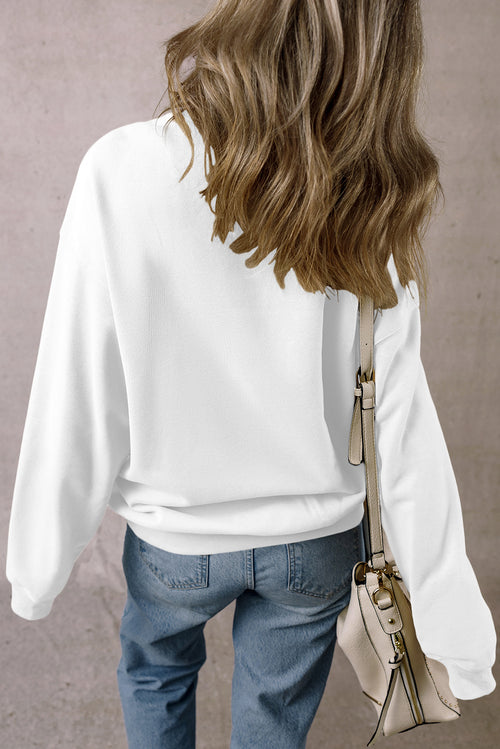 Parchment Dreamy Fleece Oversized Sweatshirt