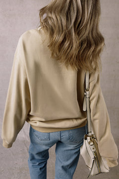 Parchment Dreamy Fleece Oversized Sweatshirt