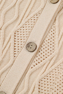 Enchanted Apricot Elegance Cardigan