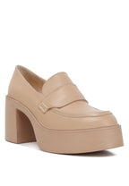 Divine Leather Heeled Platforms: Elegance Elevated