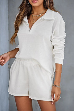 Cloud 9 Chic Zip-Up Lounge Set