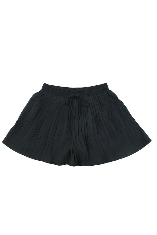 Sunshine Chic Drawstring Pleated Shorts 🌞