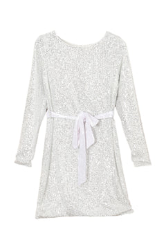 Sequin Elegance Mini Dress: Radiate Opulent Sophistication.