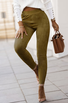 Get Wild: Jungle Green High Waist Leggings