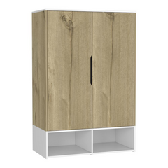 Opulent Bamboo Armoire: A Royal Storage Solution