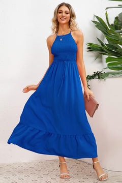 Sophisticated Elegance Spaghetti Strap Formal Dress