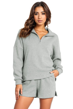 Cloud 9 Chic Zip-Up Lounge Set