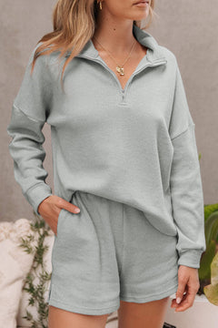 Cloud 9 Chic Zip-Up Lounge Set