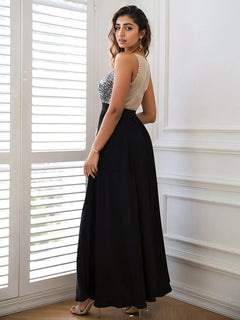 Elegance Defined: Sequin Maxi Dress