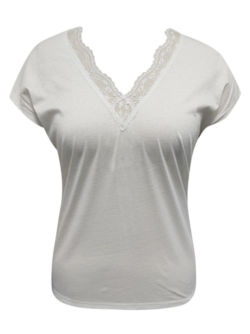 Elegant Lace V-Neck Blouse: Your Style Upgrade!