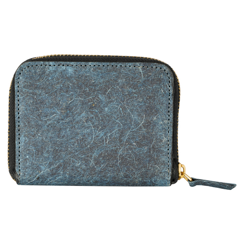 The Coconut Leather Zip Pouch by IKON SWEDEN