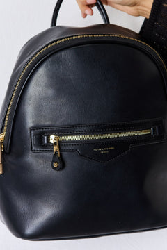 David Jones Classic PU Leather Backpack: A Noble Adornment