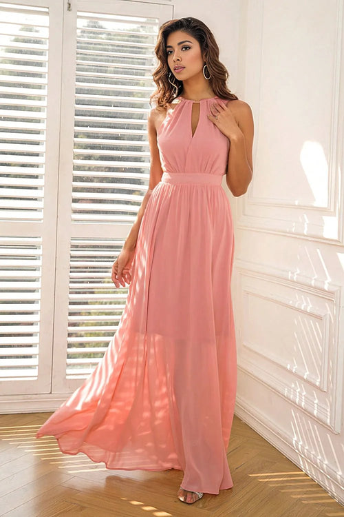 Sheer Elegance: Luxurious Maxi Dress