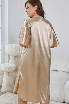 Fluttering Elegance Nightgown - Embrace Nighttime Magic