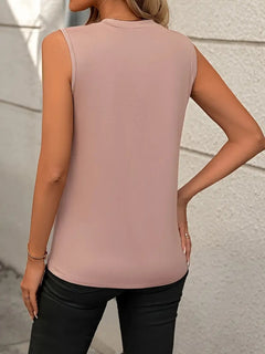 Opulent Rayon Sophistication Tank