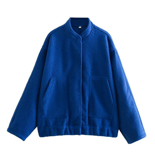 Enchanting Y2K Stand Collar Jacket