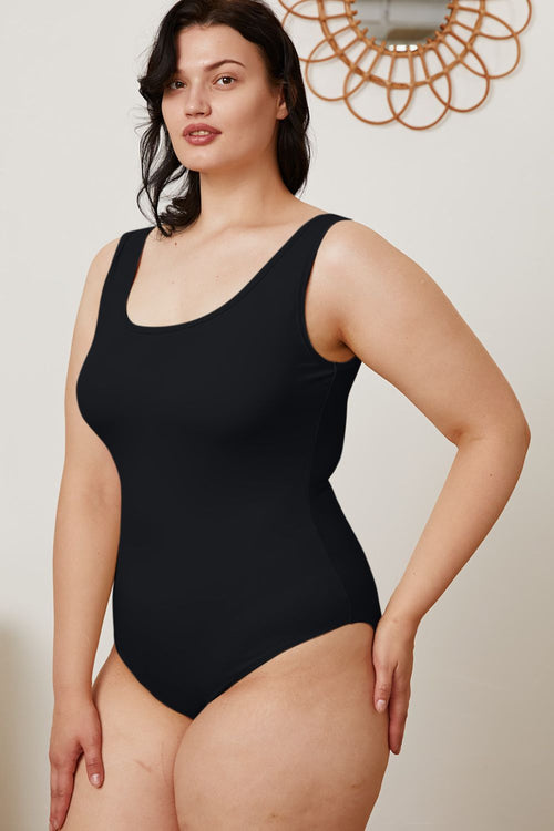 Basic Elegance Square Neck Bodysuit