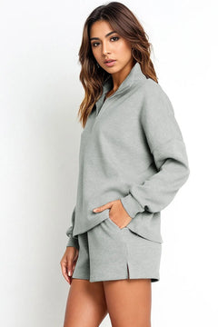 Cloud 9 Chic Zip-Up Lounge Set