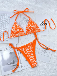 Sunset Romance Leopard Love Bikini