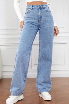 High Waist Straight Jeans: Your New Fave! 🌟