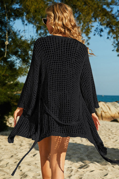 Enchanting Sunset Romance Crochet Cover-Up