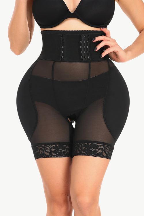 Sexy Lace Trim Shaping Shorts - Curve-Enhancing!