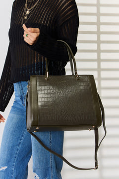 Luxury Texture PU Leather Handbag: Sophistication Untold