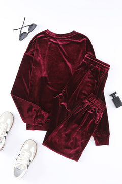 Fireside Charm Velvet Lounge Set 🌟