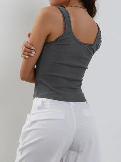 Luxe Lace Tank: Unparalleled Elegance & Comfort