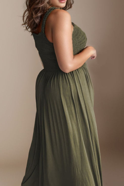 Opulent Elegance Plus Size Maxi Dress