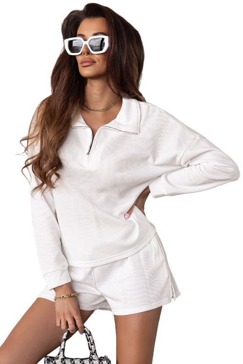 Cloud 9 Chic Zip-Up Lounge Set