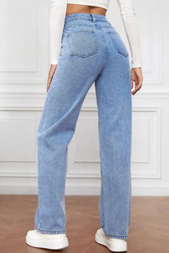 High Waist Straight Jeans: Your New Fave! 🌟