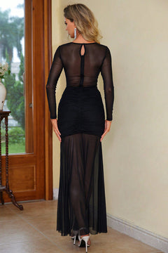 Elegant Sheer Look Dress: Must-Have Wardrobe Essential