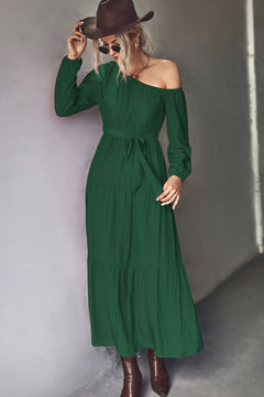 Chic One-Shoulder Maxi Dress for Elegance